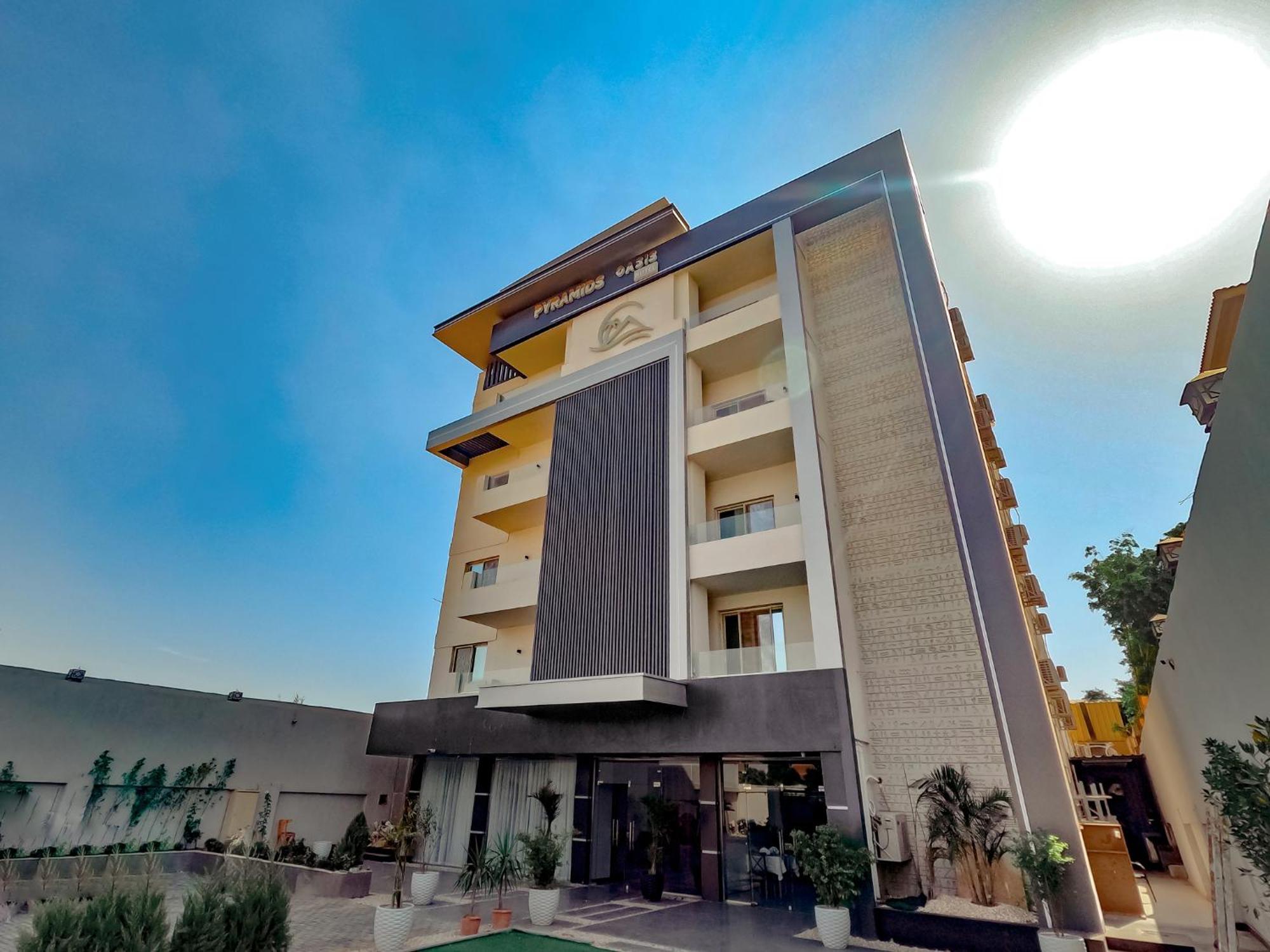 Pyramids Oasis Hotel Kafret el-Gabal Zewnętrze zdjęcie